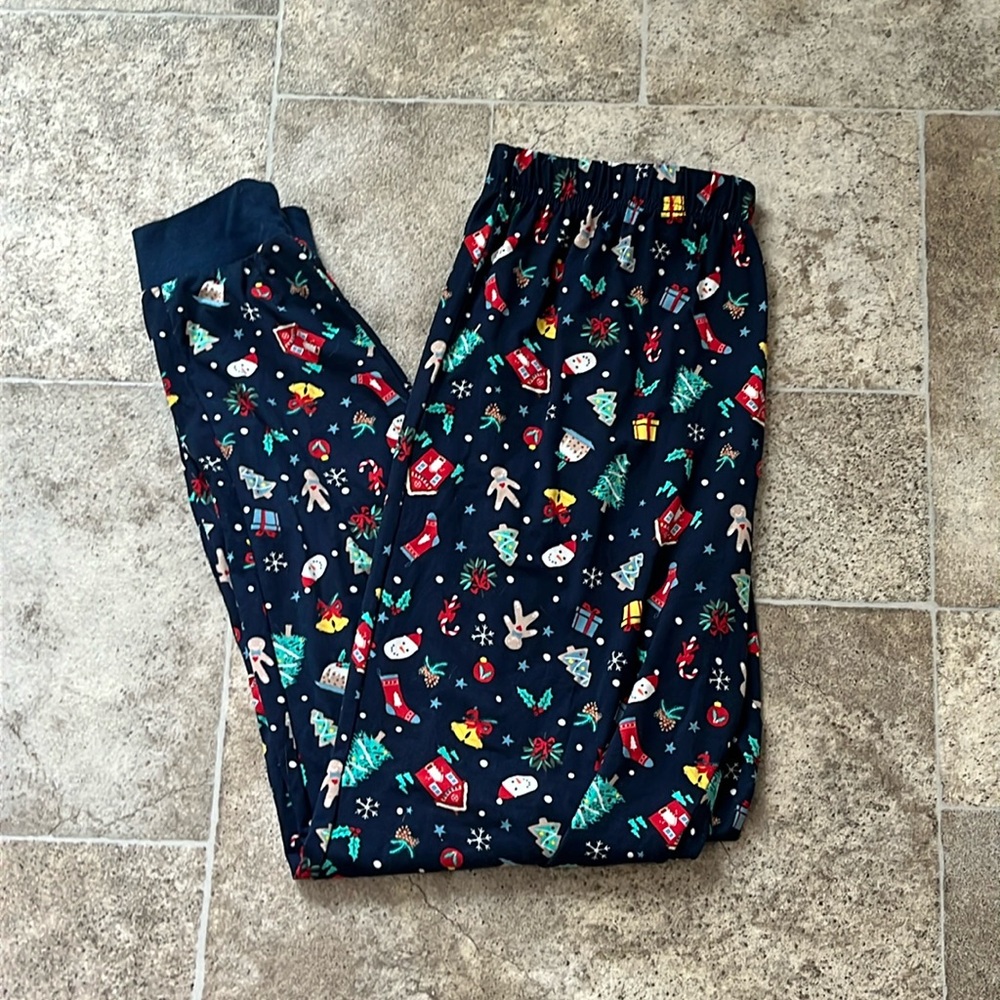Holiday Time Christmas Pajama Pants with Soft Material and Elastic Waist